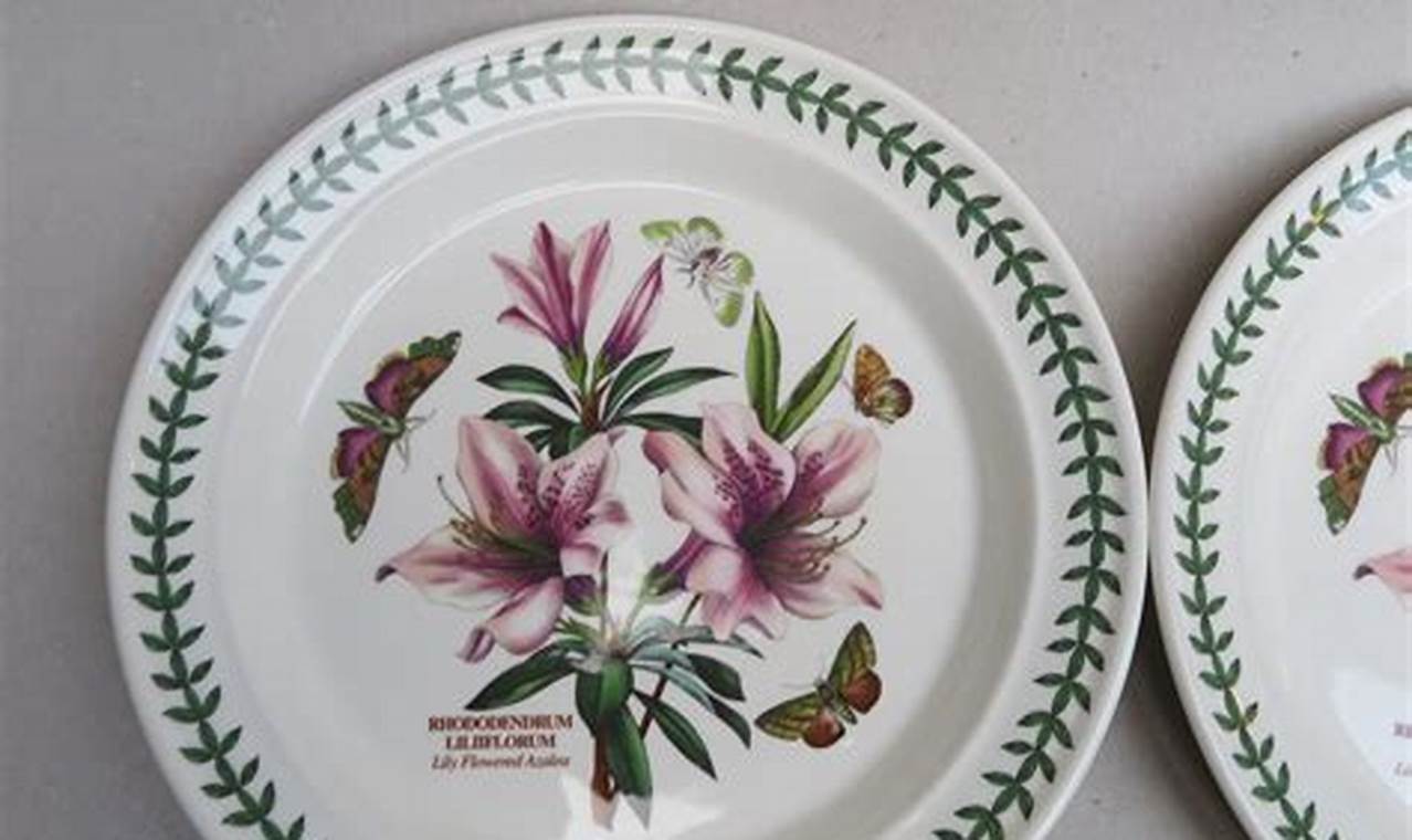 Buy Portmeirion Botanic Garden Dinner Plates: Vintage & More! | The Ultimate Gardening Guide: Grow a Thriving Garden Year-Round