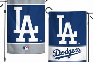 Show Your Pride: LA Dodgers Garden Flag Decor | The Ultimate Gardening Guide: Grow a Thriving Garden Year-Round