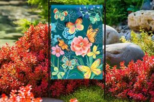 Best Garden Flags Decorative Ideas + Easy DIY | The Ultimate Gardening Guide: Grow a Thriving Garden Year-Round