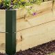 DIY Garden Raised Bed Corners: Build Strong, Beautiful Beds! | The Ultimate Gardening Guide: Grow a Thriving Garden Year-Round
