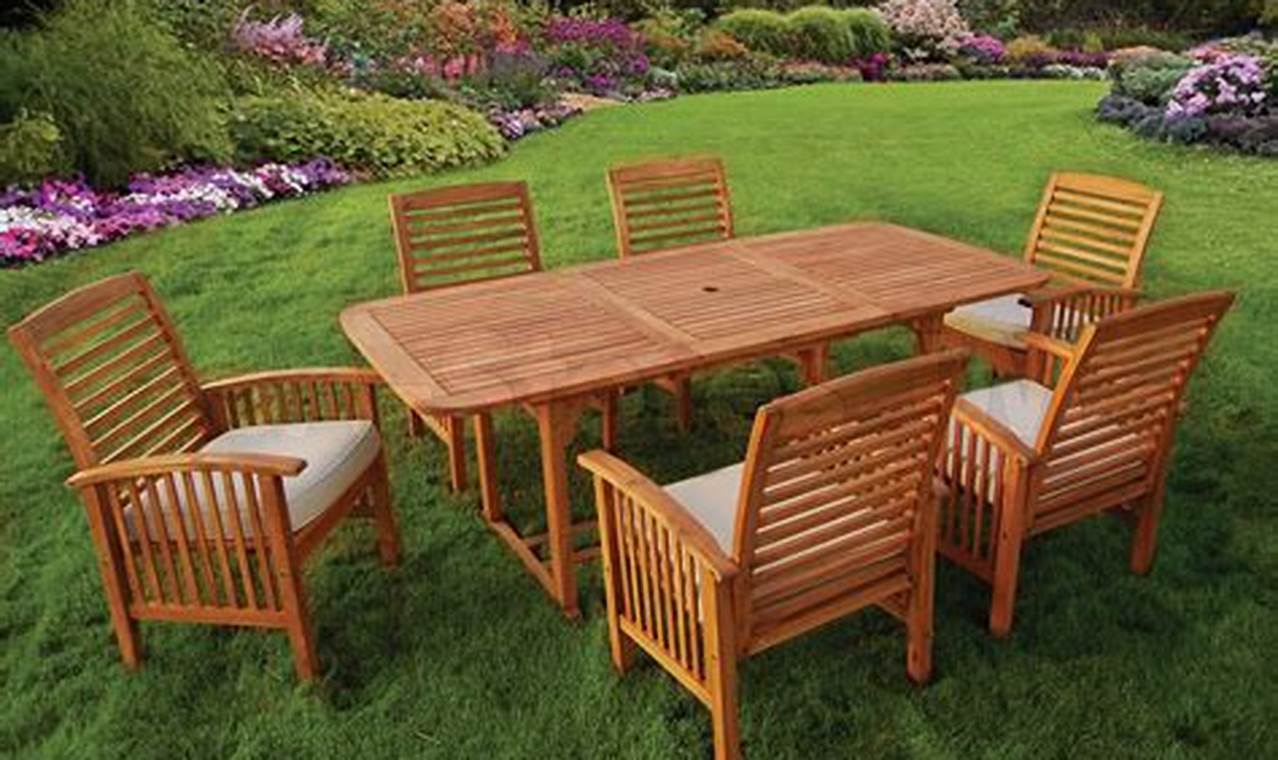 Buy Durable Acacia Wooden Garden Furniture Today! | The Ultimate Gardening Guide: Grow a Thriving Garden Year-Round