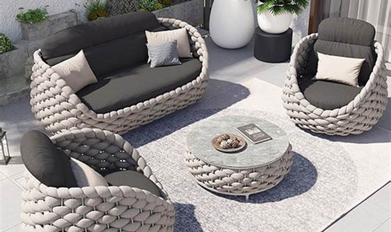 Buy Stylish Rope Garden Furniture: Designs & Sets | The Ultimate Gardening Guide: Grow a Thriving Garden Year-Round
