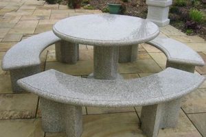 Durable Stone Table Garden Furniture: Timeless Style | The Ultimate Gardening Guide: Grow a Thriving Garden Year-Round