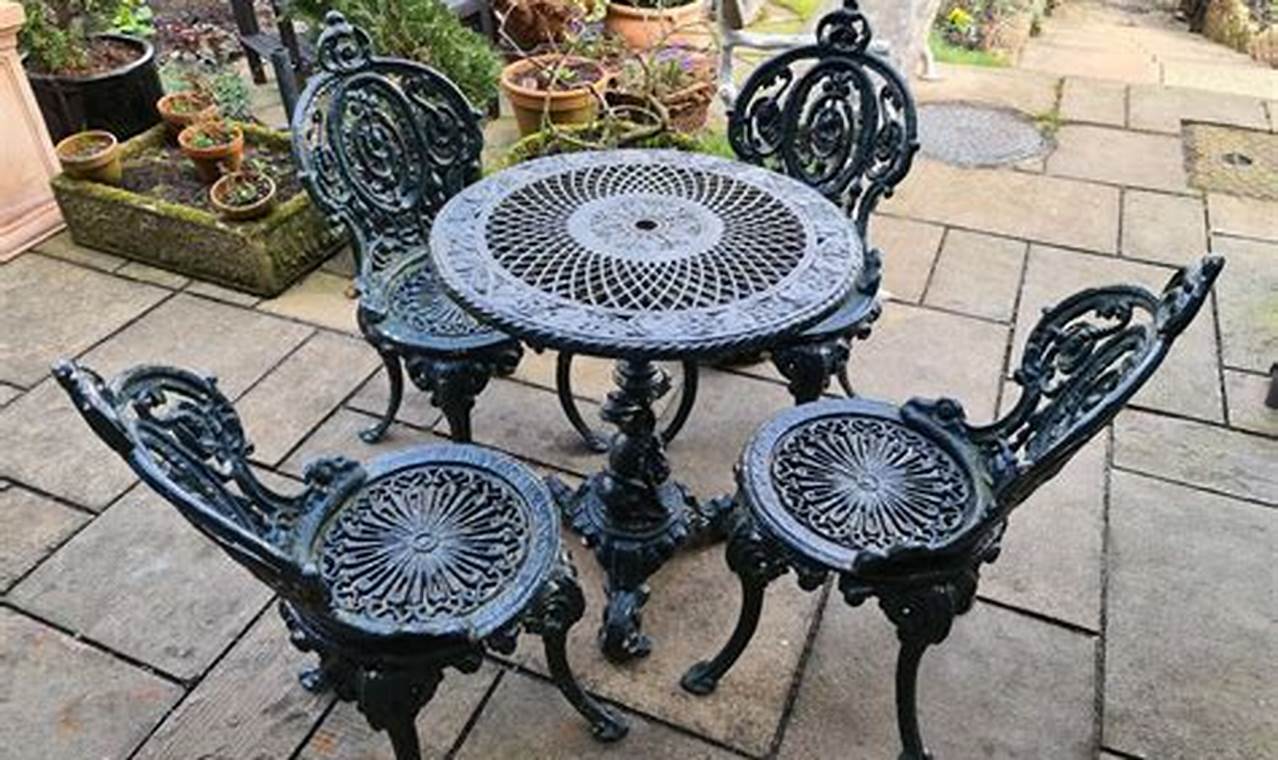 Timeless Treasures: Antique Cast Iron Garden Furniture Finds | The Ultimate Gardening Guide: Grow a Thriving Garden Year-Round