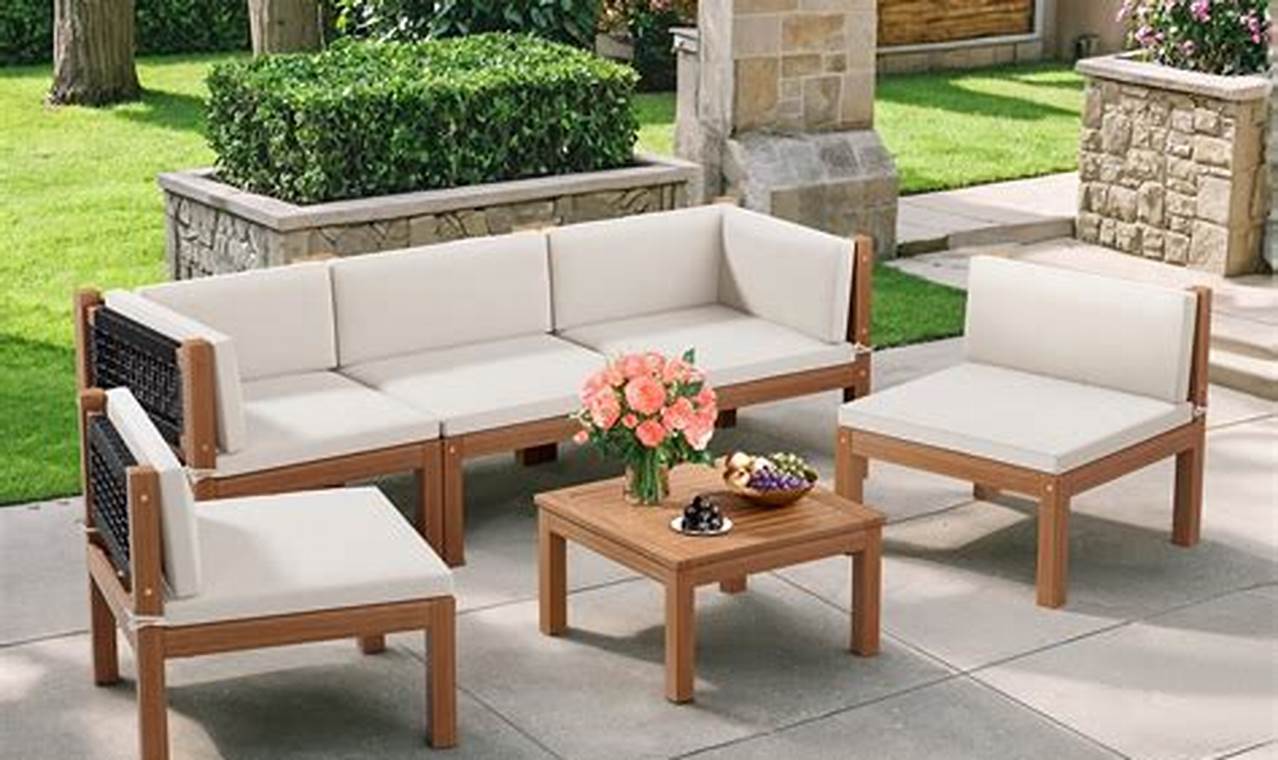 Why Acacia Wood Garden Furniture Lasts: [Benefits & Care] | The Ultimate Gardening Guide: Grow a Thriving Garden Year-Round