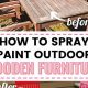 Easy Spray Painting Garden Furniture Ideas & Tips! | The Ultimate Gardening Guide: Grow a Thriving Garden Year-Round