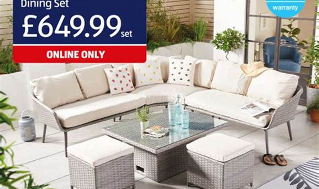 Shop Cheap Aldi Garden Furniture Now! Deals & Reviews | The Ultimate Gardening Guide: Grow a Thriving Garden Year-Round