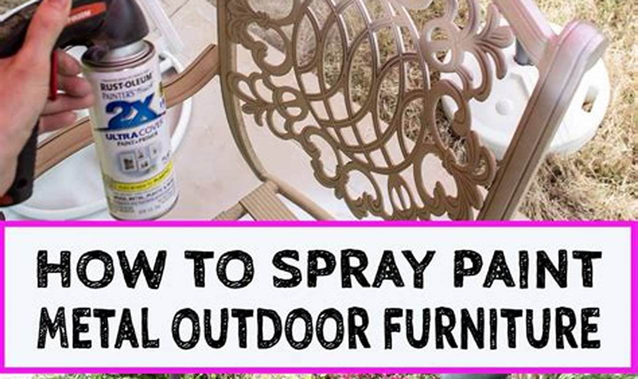 Best Paint for Aluminum Garden Furniture: Protect &amp; Revive | The Ultimate Gardening Guide: Grow a Thriving Garden Year-Round