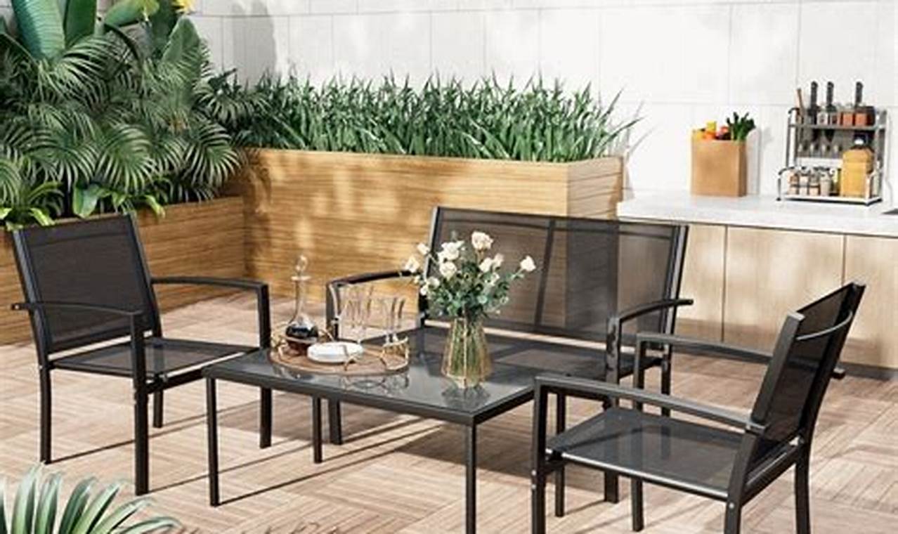 Durable Steel Garden Furniture: Styles &amp; Deals | The Ultimate Gardening Guide: Grow a Thriving Garden Year-Round