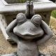 Zen Yoga Frog Garden Statue Decor: Relaxing Frogs! | The Ultimate Gardening Guide: Grow a Thriving Garden Year-Round