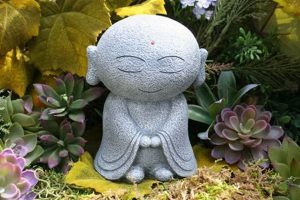 Buy Jizo Garden Statue: Peaceful Sculpture Decor | The Ultimate Gardening Guide: Grow a Thriving Garden Year-Round