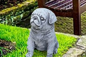 Charming Pug Garden Statue Decor For Your Yard! | The Ultimate Gardening Guide: Grow a Thriving Garden Year-Round