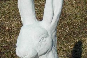 Add Charm: Concrete Rabbit Garden Statues Decor | The Ultimate Gardening Guide: Grow a Thriving Garden Year-Round