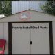 Shed Vents: Improve Airflow & Protect Garden Sheds | The Ultimate Gardening Guide: Grow a Thriving Garden Year-Round
