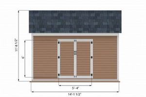 Free 10x14 Garden Shed Plans: Build Your Dream Shed! | The Ultimate Gardening Guide: Grow a Thriving Garden Year-Round