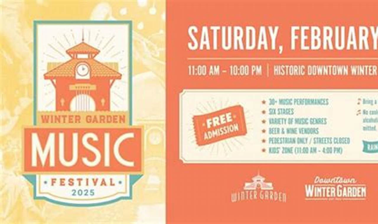 Winter Fun: Winter Garden Music Festival 2025 Tickets & Info | The Ultimate Gardening Guide: Grow a Thriving Garden Year-Round