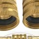 Buy Garden Hose Adapter Female to Female - Extender & Joiner | The Ultimate Gardening Guide: Grow a Thriving Garden Year-Round