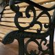 Timeless Garden: Antique Cast Iron Garden Bench Charm | The Ultimate Gardening Guide: Grow a Thriving Garden Year-Round