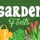 Best Garden Font Styles: Type in Bloom! | The Ultimate Gardening Guide: Grow a Thriving Garden Year-Round