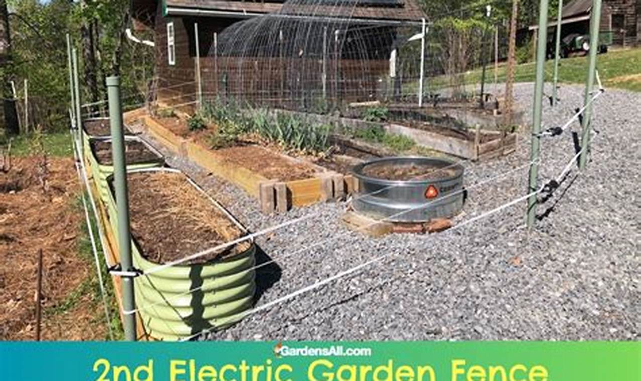 Best Electric Garden Fence Ideas: Protect Your Garden | The Ultimate Gardening Guide: Grow a Thriving Garden Year-Round