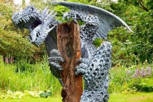 Enchanting Dragon Sculpture Garden Ideas & Designs | The Ultimate Gardening Guide: Grow a Thriving Garden Year-Round