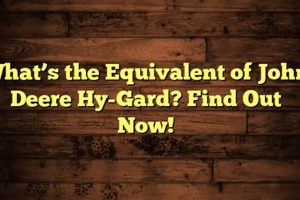 Best Deere Hy-Gard Equivalent: Fluid Options &amp; Guide | The Ultimate Gardening Guide: Grow a Thriving Garden Year-Round