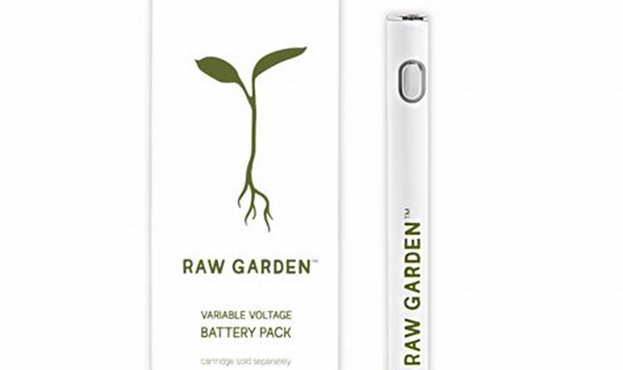 Raw Garden Battery: Power Up Your Perfect Puff + Tips | The Ultimate Gardening Guide: Grow a Thriving Garden Year-Round