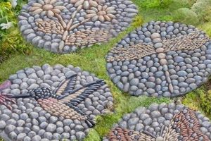 Garden Paths: Decorative Stepping Stones Designs & Ideas | The Ultimate Gardening Guide: Grow a Thriving Garden Year-Round