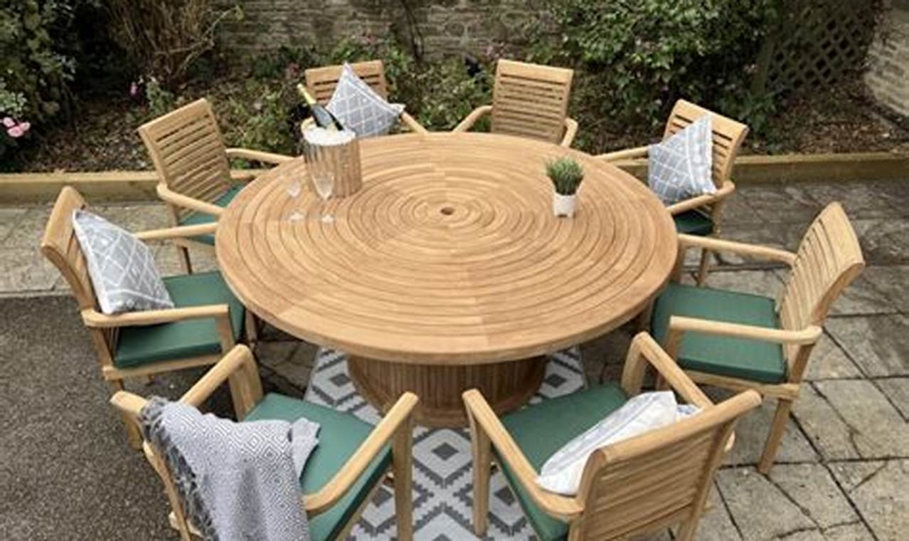 Best Round Garden Table and Chairs Sets for Your Garden! | The Ultimate Gardening Guide: Grow a Thriving Garden Year-Round