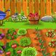 Cartoon Garden: Veggies & Fruits Images [Cute Art] | The Ultimate Gardening Guide: Grow a Thriving Garden Year-Round