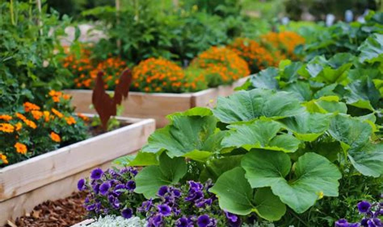 Grow Better: Best Flowers for Vegetable Garden Bliss | The Ultimate Gardening Guide: Grow a Thriving Garden Year-Round