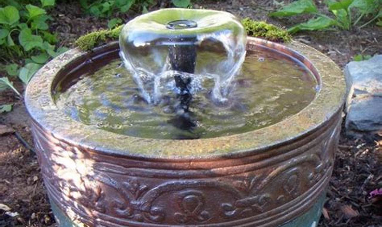 The Joy of Little Garden Fountains: Relaxing Oasis | The Ultimate Gardening Guide: Grow a Thriving Garden Year-Round