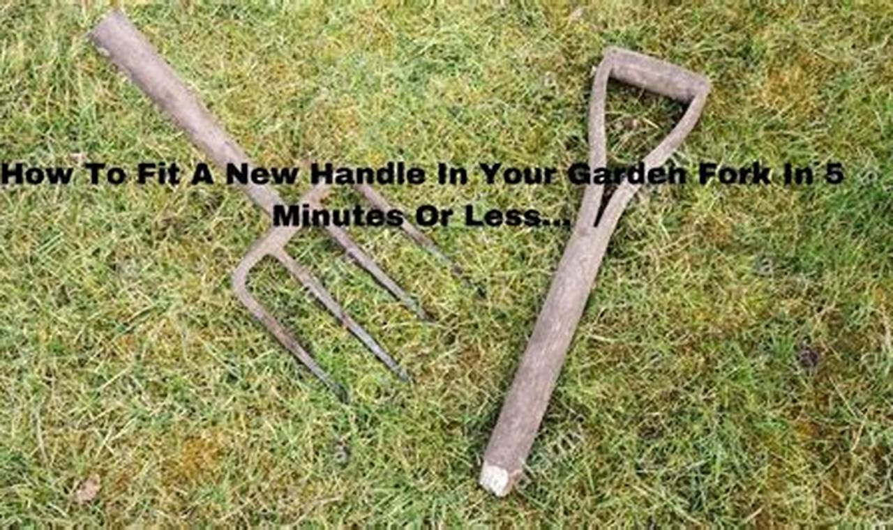 Garden Fork Handles: Ergonomic Grips & Replacement Parts | The Ultimate Gardening Guide: Grow a Thriving Garden Year-Round