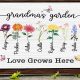 Personalized Grandma's Garden Sign: A Floral Touch for Your Garden | The Ultimate Gardening Guide: Grow a Thriving Garden Year-Round