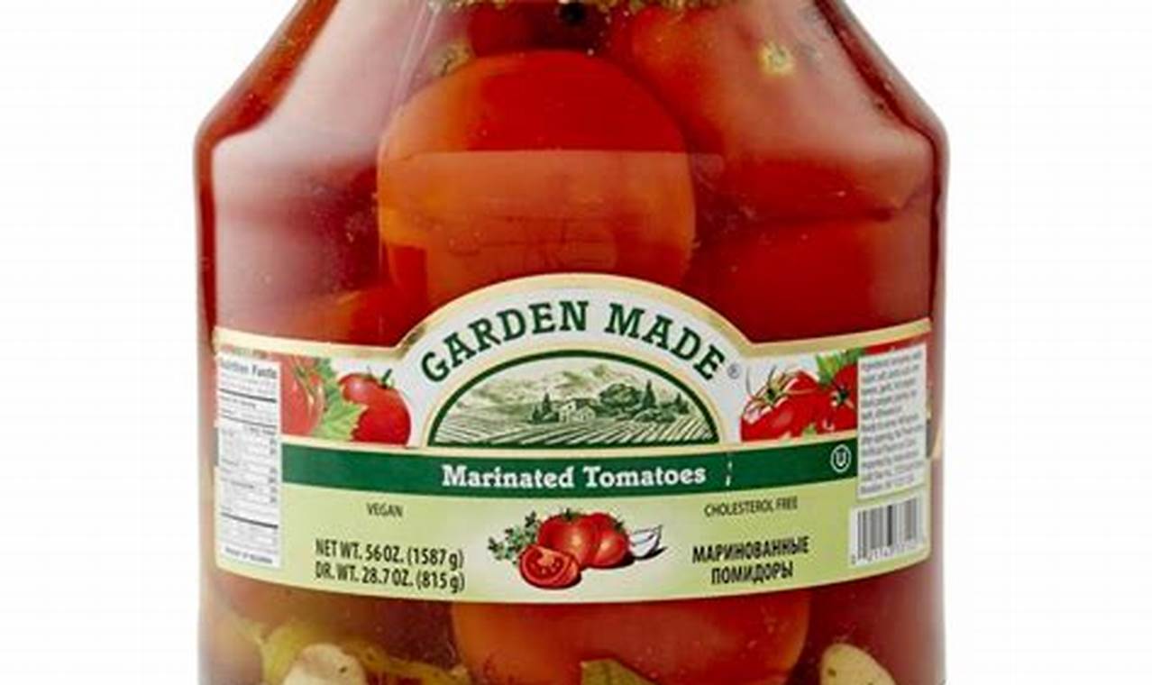 Best Garden Made Marinated Tomatoes 56oz - Delicious! | The Ultimate Gardening Guide: Grow a Thriving Garden Year-Round