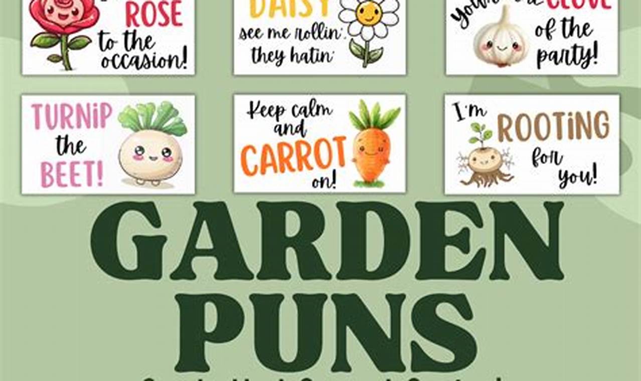 Grow Your Laughs: Garden Puns Galore! | The Ultimate Gardening Guide: Grow a Thriving Garden Year-Round