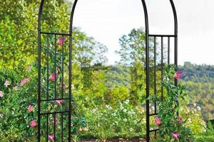 Enhance Your Garden with a Metal Trellis Arch | The Ultimate Gardening Guide: Grow a Thriving Garden Year-Round