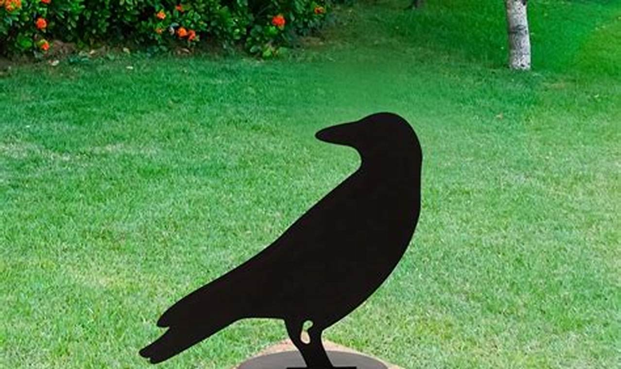 Shop Raven Garden Stakes: Gothic Garden Decor | The Ultimate Gardening Guide: Grow a Thriving Garden Year-Round