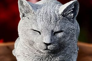 Create a Cat Statuary Garden: Feline Garden Art | The Ultimate Gardening Guide: Grow a Thriving Garden Year-Round
