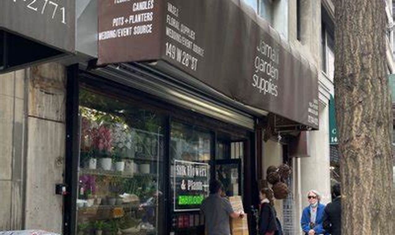 NYC's Jamali Floral & Garden: West 28th St. Flowers | The Ultimate Gardening Guide: Grow a Thriving Garden Year-Round