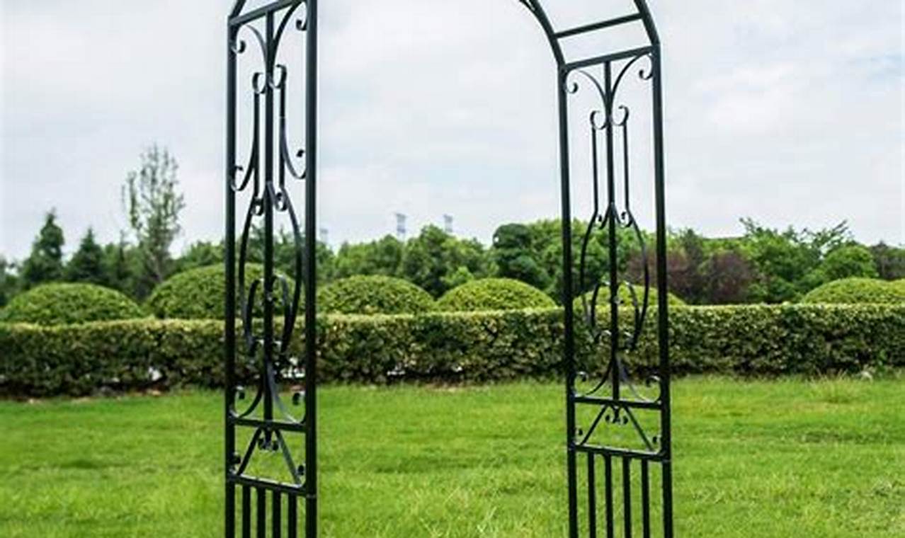 Elevate Your Garden: Metal Arch Ideas & Designs | The Ultimate Gardening Guide: Grow a Thriving Garden Year-Round