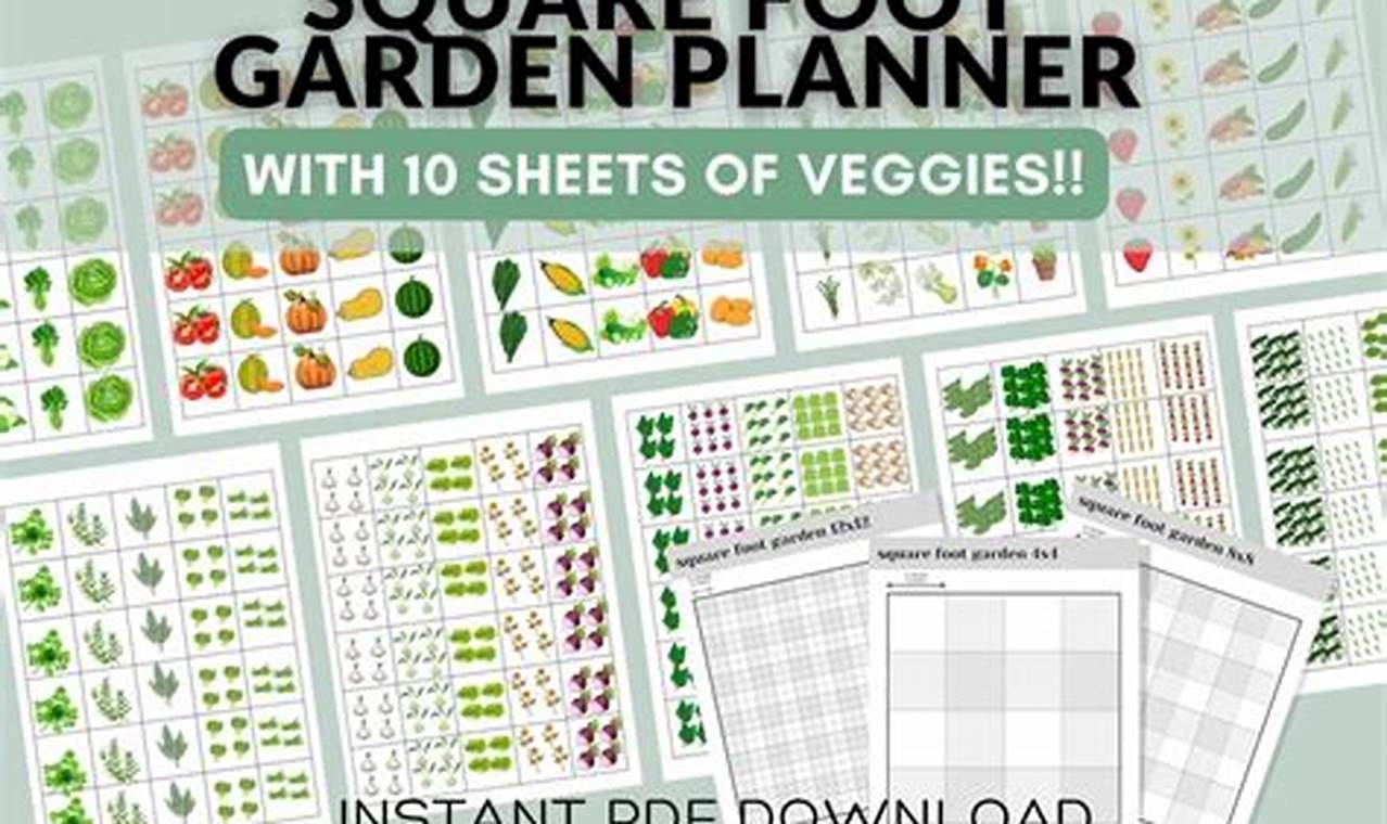 Easy Garden Grid System: Grow More, Effortlessly! | The Ultimate Gardening Guide: Grow a Thriving Garden Year-Round