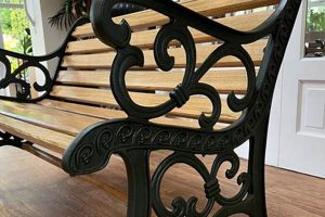 Timeless Garden: Vintage Cast Iron Garden Bench Charm | The Ultimate Gardening Guide: Grow a Thriving Garden Year-Round