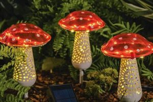 Enchanting Mushroom Garden Lights: Illuminate Your Garden | The Ultimate Gardening Guide: Grow a Thriving Garden Year-Round