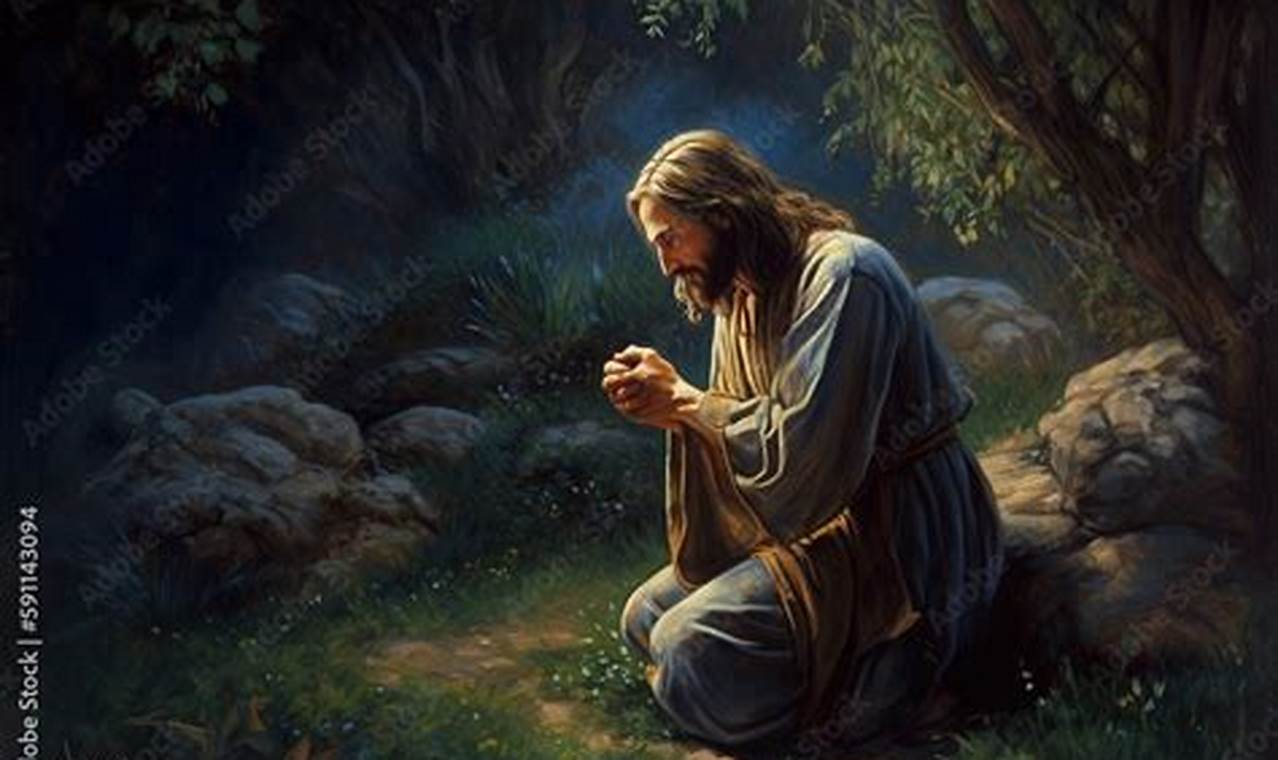 Depicting Jesus in the Garden of Gethsemane Painting: Art & Faith | The Ultimate Gardening Guide: Grow a Thriving Garden Year-Round