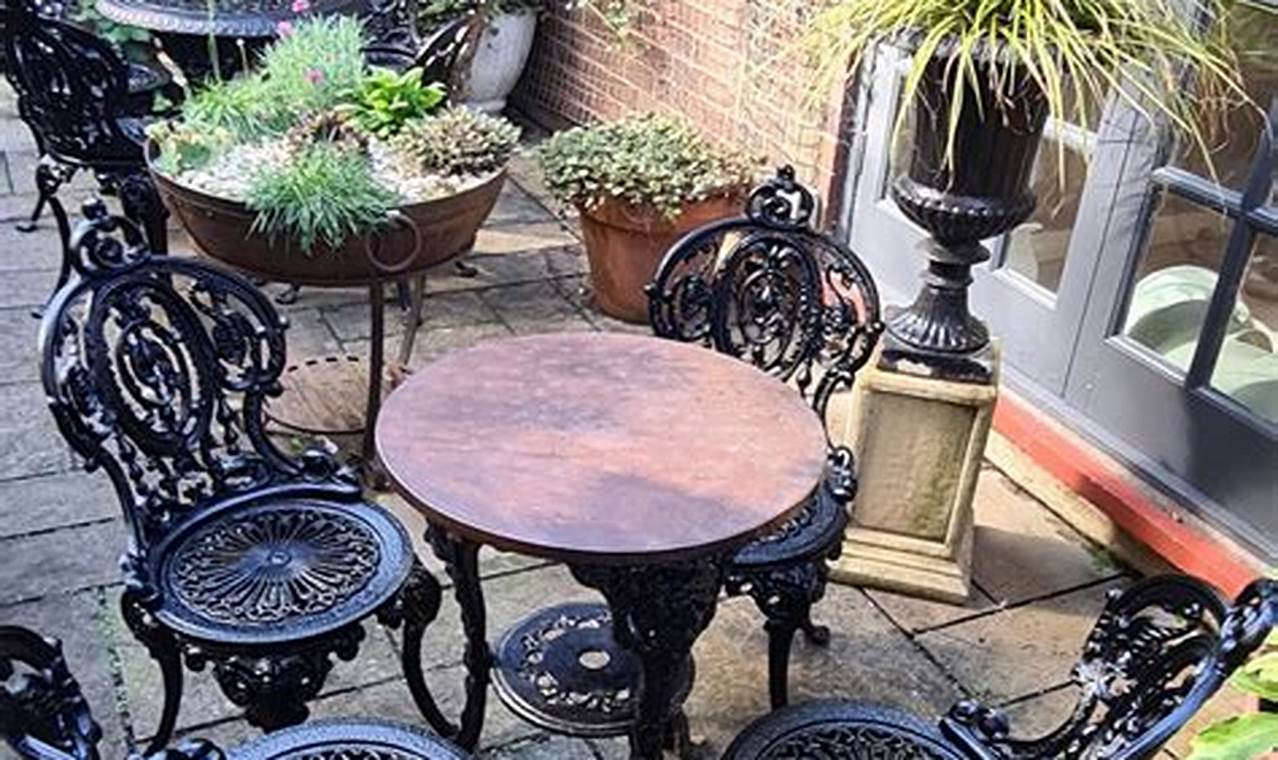 Timeless Antique Cast Iron Garden Set: Outdoor Elegance The Ultimate Gardening Guide: Grow a Thriving Garden Year-Round Timeless Antique Cast Iron Garden Set: Outdoor Elegance | The Ultimate Gardening Guide: Grow a Thriving Garden Year-Round