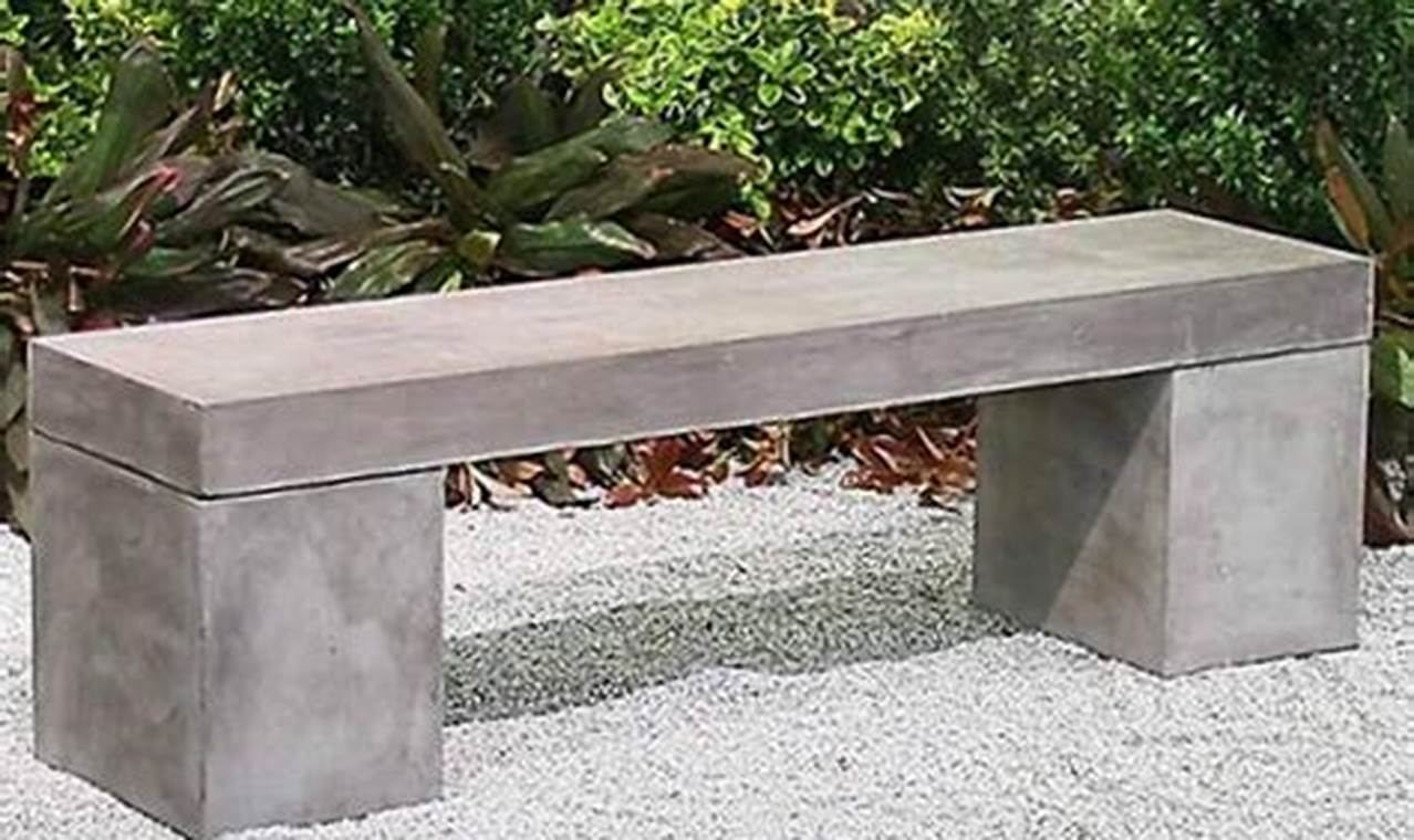 Durable Garden Bench Concrete: Styles & Ideas | The Ultimate Gardening Guide: Grow a Thriving Garden Year-Round