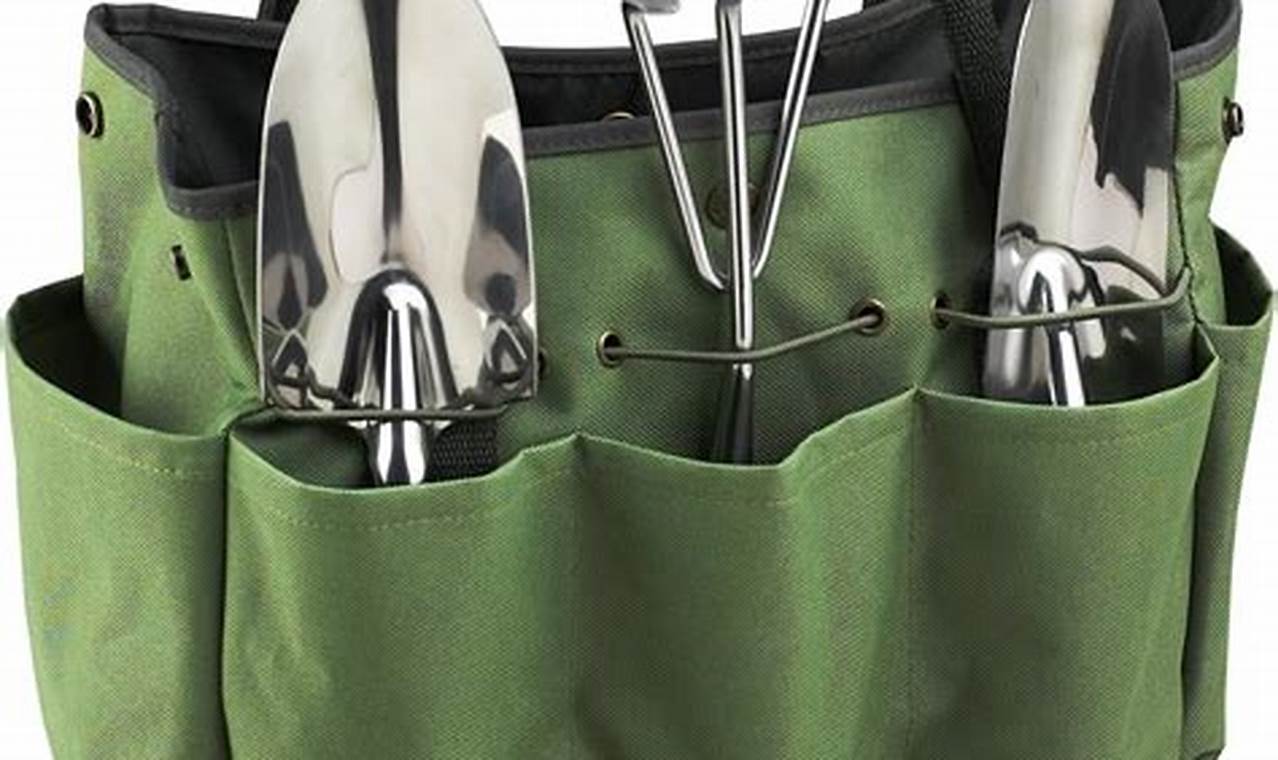 Best Garden Tools Bag: Organized Gardening | The Ultimate Gardening Guide: Grow a Thriving Garden Year-Round