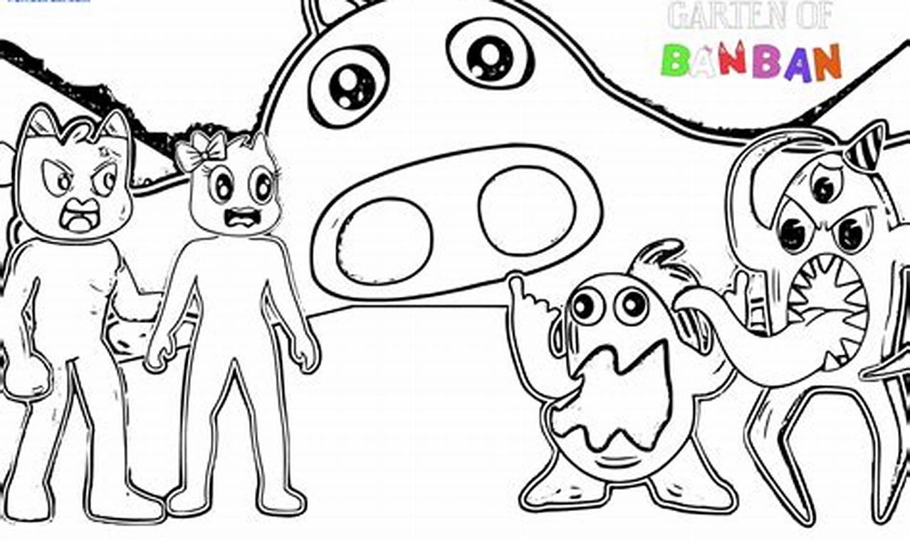 Fun Garden of Banban Coloring Pages: Print & Play! | The Ultimate Gardening Guide: Grow a Thriving Garden Year-Round