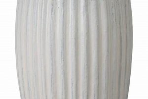 Buy White Garden Stool - Stylish & Durable Seating | The Ultimate Gardening Guide: Grow a Thriving Garden Year-Round